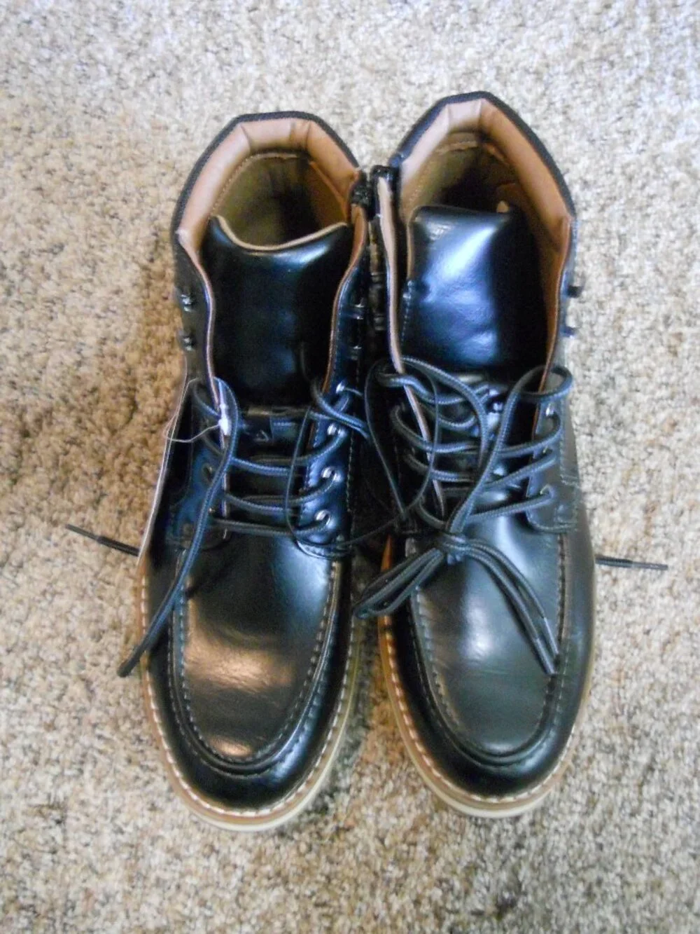 Steve Madden P-Doyers Men's Casual Boot size 10 1/2 Black